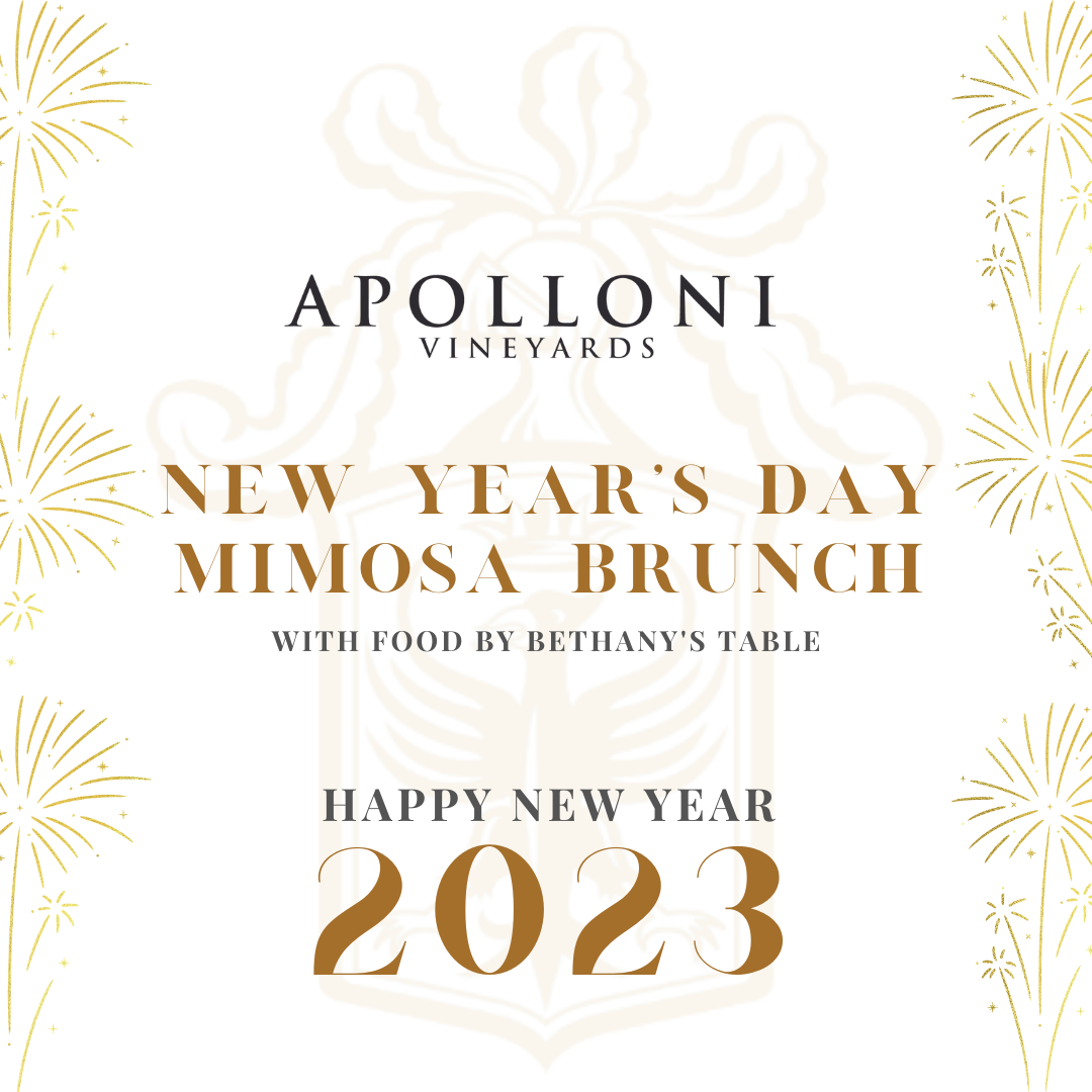 New Year's Day Mimosa Brunch at Apolloni Vineyards