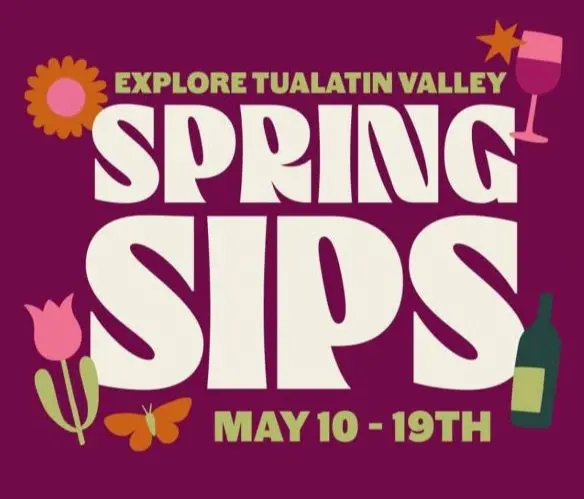 Spring Sips event promo